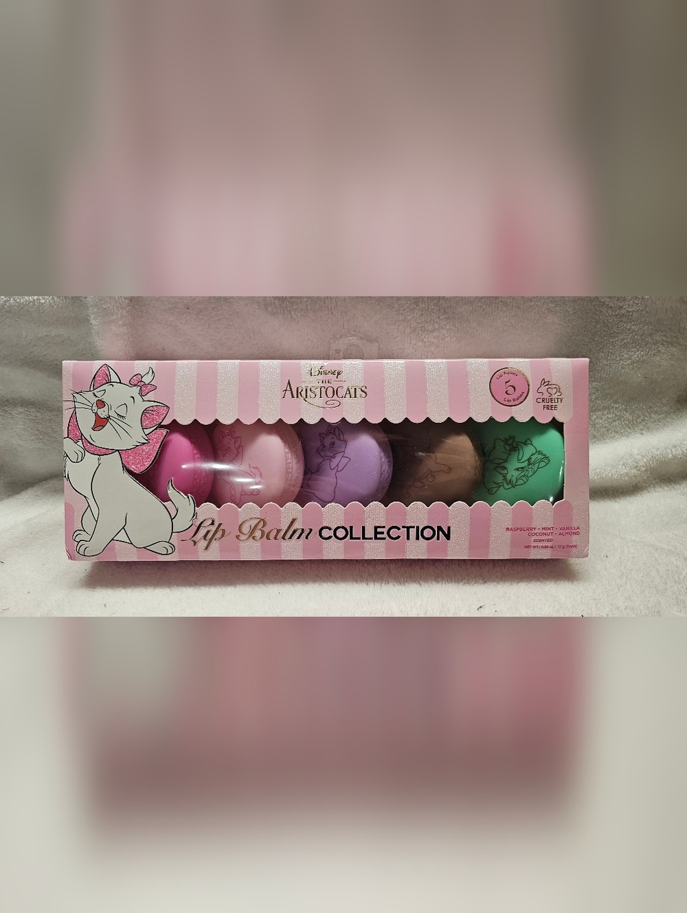 The Aristocats lip balm collection of 5